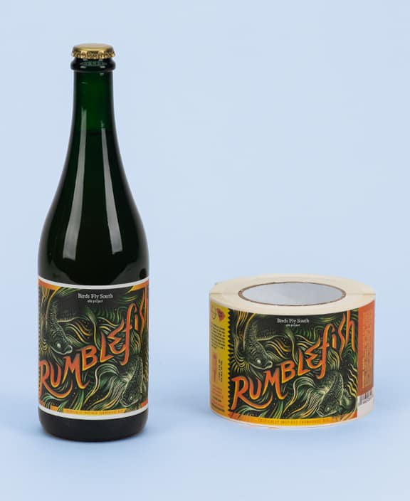 WhitePlastic-Bottle-Beer-BirdsFly-Purple