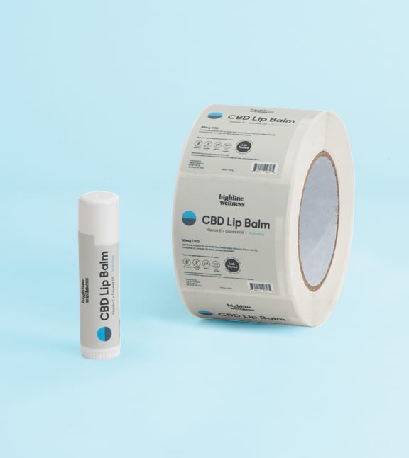 WhitePlastic LipBalm Highlinewelness Blue Meta