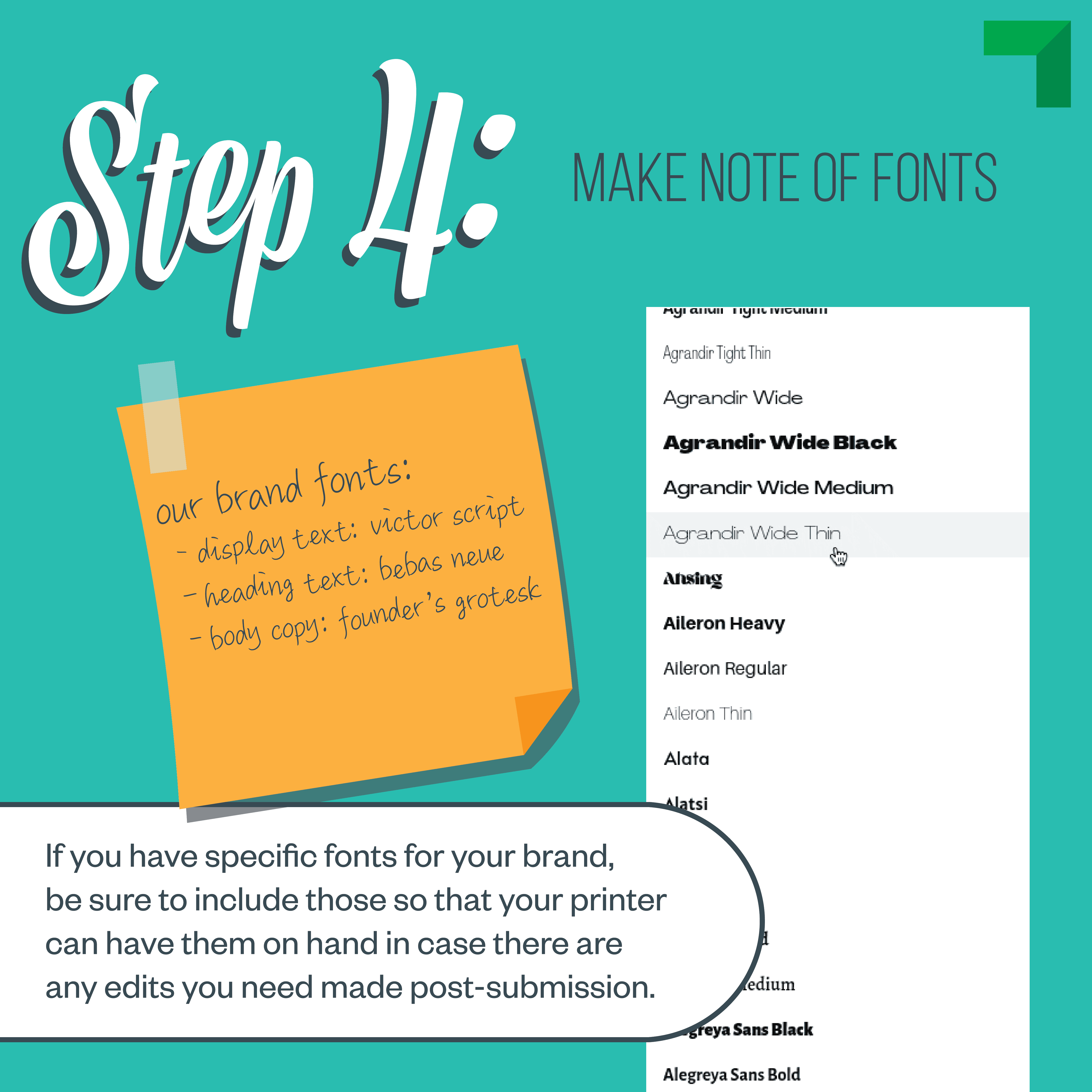 Summer5 PrintReady Canva Series panel6 fonts