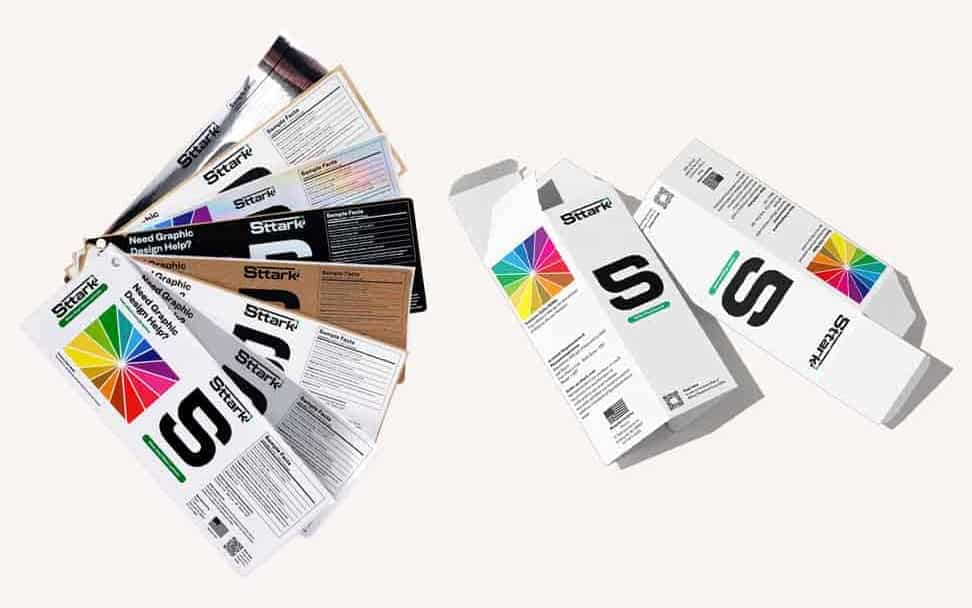 Sttark SamplePack Labels Cartons edited