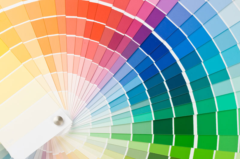 color swatches wheel differences between cmyk rgb and pms colors